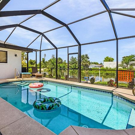 Cozy Retreat, Heated Pool, Water Canal, Bikes,3 Bedroom Cape Coral Extérieur photo