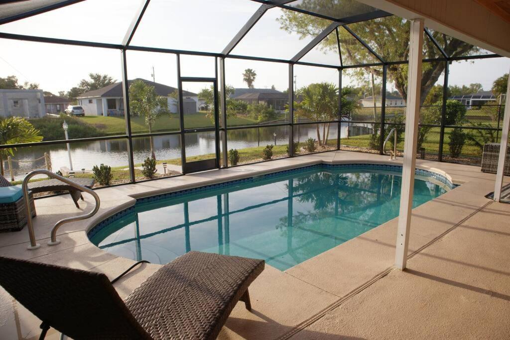 Cozy Retreat, Heated Pool, Water Canal, Bikes,3 Bedroom Cape Coral Extérieur photo