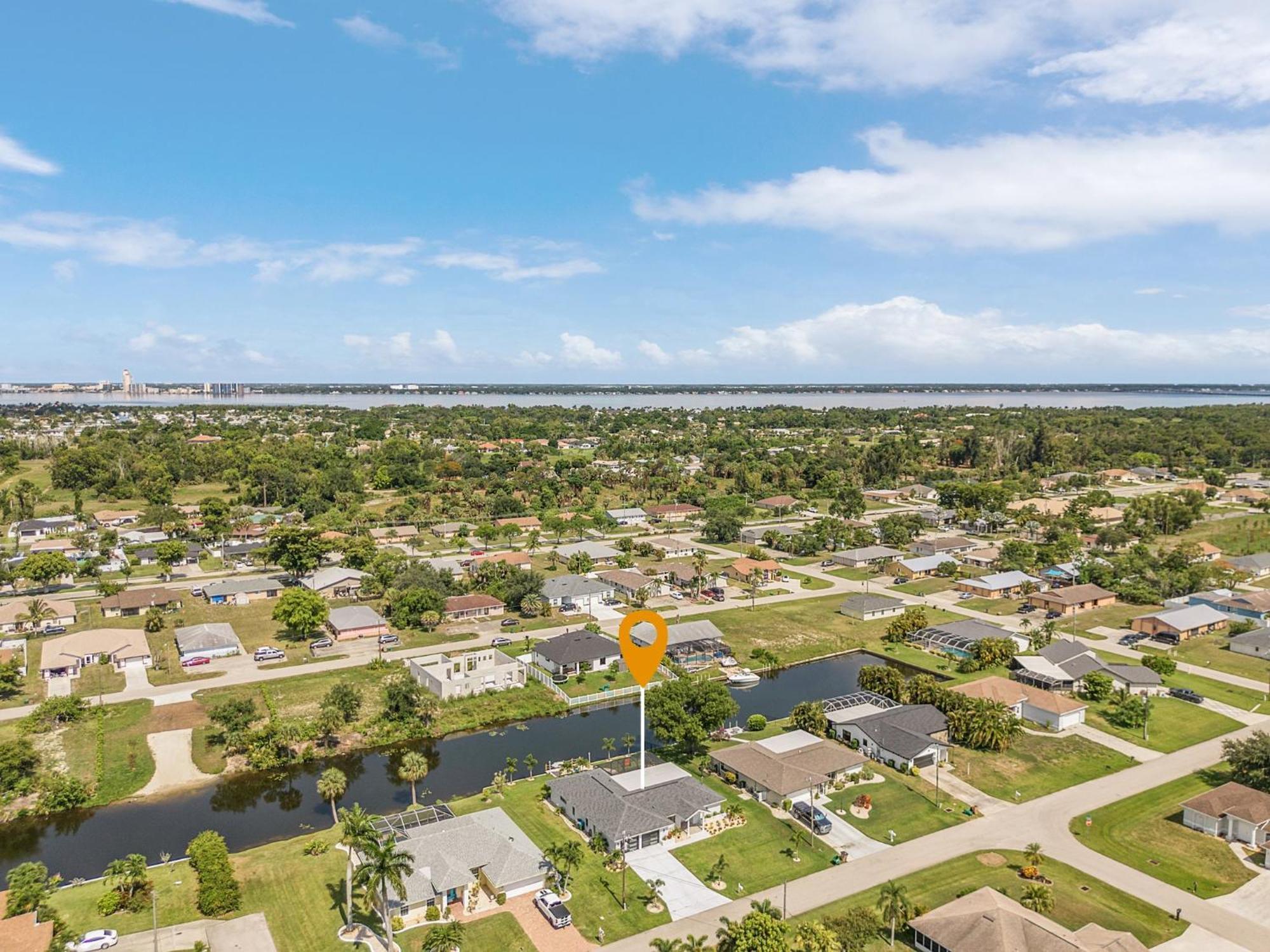 Cozy Retreat, Heated Pool, Water Canal, Bikes,3 Bedroom Cape Coral Extérieur photo