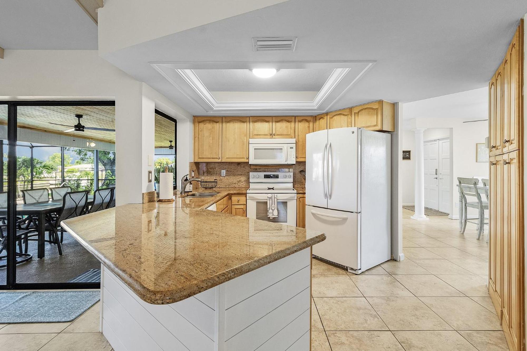 Cozy Retreat, Heated Pool, Water Canal, Bikes,3 Bedroom Cape Coral Extérieur photo