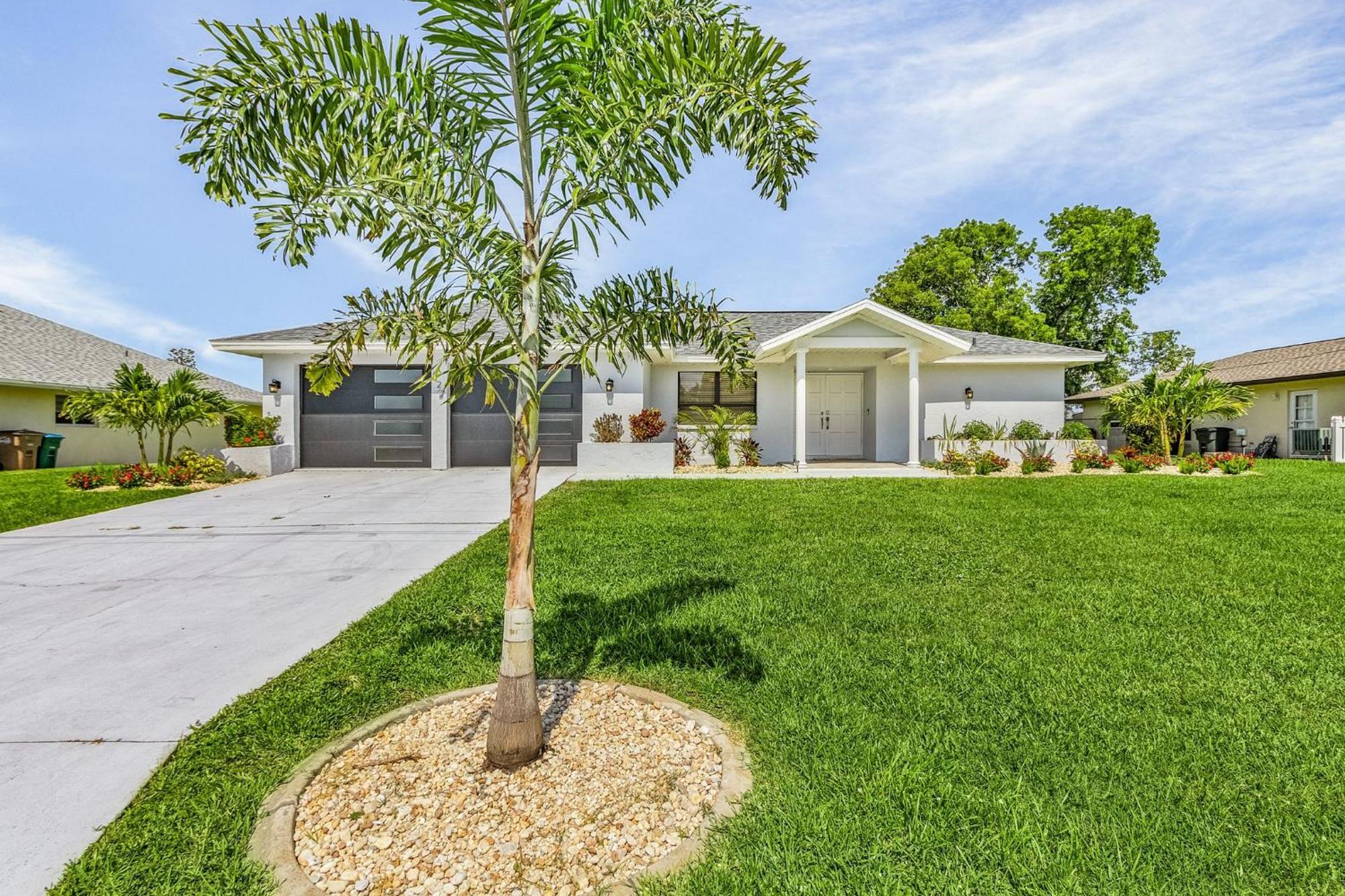 Cozy Retreat, Heated Pool, Water Canal, Bikes,3 Bedroom Cape Coral Extérieur photo