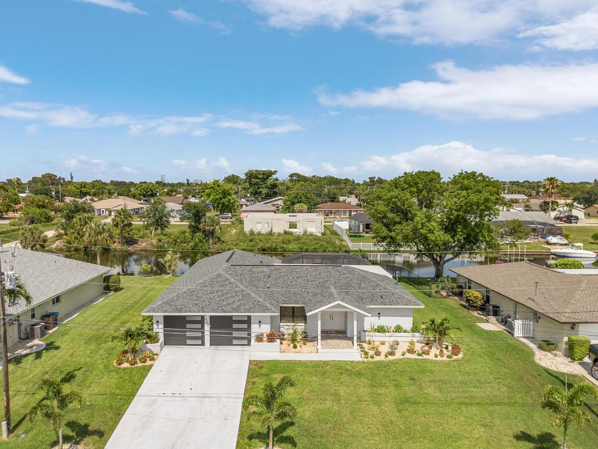 Cozy Retreat, Heated Pool, Water Canal, Bikes,3 Bedroom Cape Coral Extérieur photo