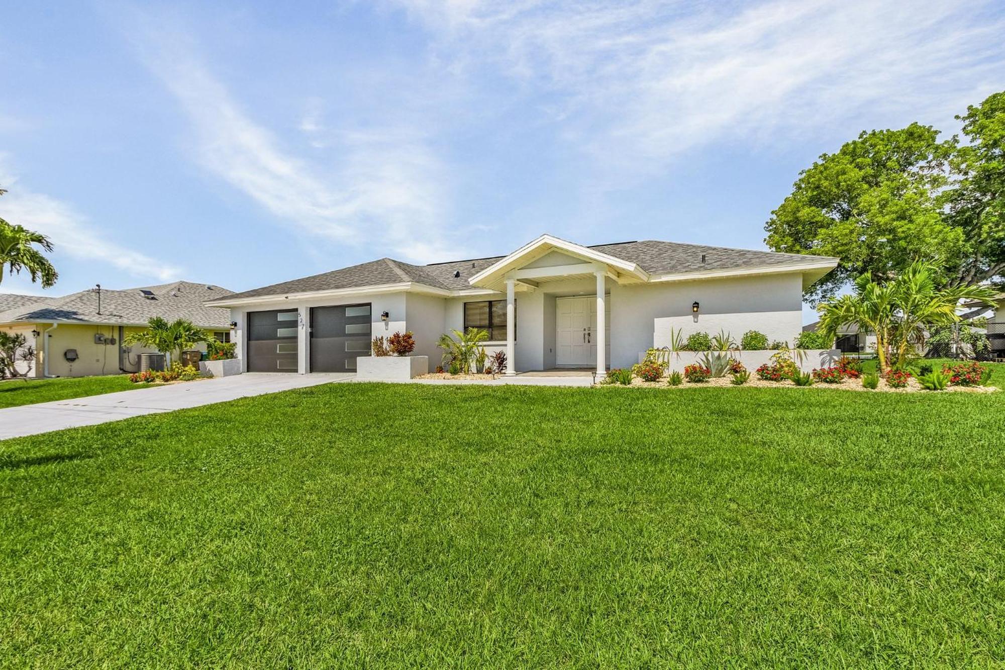 Cozy Retreat, Heated Pool, Water Canal, Bikes,3 Bedroom Cape Coral Extérieur photo